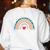 4K Squad Crew Team Teacher Kindergarten Kinder Elementary Women's Sweatshirt Back Print White 4K Squad Crew Team Teacher Kindergarten Kinder Elementary Women's Sweatshirt Back Print White
