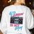 4th Grade Is My Jam Vintage 80s Boombox Teacher Student Women's Sweatshirt Back Print White