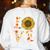 4th Grade Teacher Love Autumn Fall Sunflower Appreciation Women's Sweatshirt Back Print White 4th Grade Teacher Love Autumn Fall Sunflower Appreciation Women's Sweatshirt Back Print White