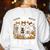5K Boo Crew Halloween Teacher K5 Floral Ghost Trick Or Teach Women's Sweatshirt Back Print White 5K Boo Crew Halloween Teacher K5 Floral Ghost Trick Or Teach Women's Sweatshirt Back Print White