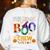 5th Grade Boo Crew Teacher Student Halloween Costume For Men Women Kids Women's Sweatshirt Back Print White