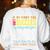 5th Grade Teacher Appreciation Women's Sweatshirt Back Print White