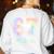 67 Ho Holmium Science Teacher Elements Table Six Seven Meme Women's Sweatshirt Back Print White