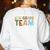 6th Grade Team Teacher Like A Normal Team Sixth Grade Women's Sweatshirt Back Print White 6th Grade Team Teacher Like A Normal Team Sixth Grade Women's Sweatshirt Back Print White