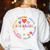 8th Grade Dream Team Eighth Grade Teacher Kid Back To School Women's Sweatshirt Back Print White