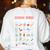 ABC School Nurse Alphabet Student Teacher Health Worker Women's Sweatshirt Back Print White ABC School Nurse Alphabet Student Teacher Health Worker Women's Sweatshirt Back Print White