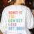 Admit It You Low Key Love Art Bruh Artist Art Teacher Women's Sweatshirt Back Print White Admit It You Low Key Love Art Bruh Artist Art Teacher Women's Sweatshirt Back Print White