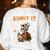 Admit It You Low Key Love Art Bruh Halloween Art Teacher Women's Sweatshirt Back Print White Admit It You Low Key Love Art Bruh Halloween Art Teacher Women's Sweatshirt Back Print White