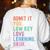 Admit It You Low Key Love Learning Bruh Teachers Women Women's Sweatshirt Back Print White Admit It You Low Key Love Learning Bruh Teachers Women Women's Sweatshirt Back Print White