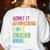 Admit It You Low Key Love Science Bruh Funny Science Teacher Women's Sweatshirt Back Print White Admit It You Low Key Love Science Bruh Funny Science Teacher Women's Sweatshirt Back Print White