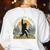 Adventure Awaits Bigfoot Teacher Kindergarten Back To School Women's Sweatshirt Back Print White