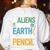 If Aliens Can Find Earth You Can Find a Pencil Teacher Women's Sweatshirt Back Print White If Aliens Can Find Earth You Can Find a Pencil Teacher Women's Sweatshirt Back Print White