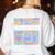 Anthropology Words Anthropologist Teacher Women's Sweatshirt Back Print White Anthropology Words Anthropologist Teacher Women's Sweatshirt Back Print White