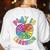 Apple Retro Play Is Learning Kindergarten Teacher Daycare Women's Sweatshirt Back Print White Apple Retro Play Is Learning Kindergarten Teacher Daycare Women's Sweatshirt Back Print White