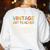 Art Teacher Definition Back To School First Day Women's Sweatshirt Back Print White