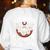 Art Teacher Halloween Donut Lover Costume Kawaii Monster Women's Sweatshirt Back Print White Art Teacher Halloween Donut Lover Costume Kawaii Monster Women's Sweatshirt Back Print White