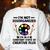Art Teacher School Teacher Art Teachers School Women's Sweatshirt Back Print White Art Teacher School Teacher Art Teachers School Women's Sweatshirt Back Print White