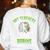 Art Teachers Love Brains Shirt Halloween Zombie Teaching Tee Men Women Kids Women's Sweatshirt Back Print White