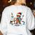 Artist Gingerbread Painter Art Teacher Student Christmas Women's Sweatshirt Back Print White Artist Gingerbread Painter Art Teacher Student Christmas Women's Sweatshirt Back Print White