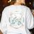 ASL Interpreter Deaf ASL Teacher American Sign Language Women's Sweatshirt Back Print White ASL Interpreter Deaf ASL Teacher American Sign Language Women's Sweatshirt Back Print White