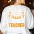 Auto Mechanic Teacher Car Repair Auto Mechanic Women's Sweatshirt Back Print White