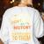 Back To School Dinosaur Social Studies Teacher Student Women's Sweatshirt Back Print White Back To School Dinosaur Social Studies Teacher Student Women's Sweatshirt Back Print White