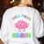 Back To School Kiss Your Brain Cute Teacher Appreciation Women's Sweatshirt Back Print White Back To School Kiss Your Brain Cute Teacher Appreciation Women's Sweatshirt Back Print White