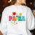 Back To School Para For Men Women Teacher Women's Sweatshirt Back Print White Back To School Para For Men Women Teacher Women's Sweatshirt Back Print White