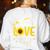 Back To School Teach Love And Inspire Teacher Sunflower Women's Sweatshirt Back Print White Back To School Teach Love And Inspire Teacher Sunflower Women's Sweatshirt Back Print White