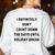 Back To School Teacher Outfit I Definitely Don't Count Down Holiday Break Lie Party Women's Sweatshirt Back Print White Back To School Teacher Outfit I Definitely Don't Count Down Holiday Break Lie Party Women's Sweatshirt Back Print White