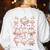 Ballet Ghost Ballet Dancer Spooky Dance Halloween Teacher Women's Sweatshirt Back Print White Ballet Ghost Ballet Dancer Spooky Dance Halloween Teacher Women's Sweatshirt Back Print White