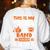 Band Teacher Halloween Shirt Costume School Marching Band For Men Women Women's Sweatshirt Back Print White