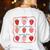 Bilingual Education Is My Jam Strawberry Spanish Teacher Women's Sweatshirt Back Print White Bilingual Education Is My Jam Strawberry Spanish Teacher Women's Sweatshirt Back Print White