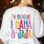 I Am Bilingual I Haha And Jaja Latina Latino Spanish Teacher Women's Sweatshirt Back Print White I Am Bilingual I Haha And Jaja Latina Latino Spanish Teacher Women's Sweatshirt Back Print White