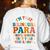 Bilingual Paraeducator Paraprofessional Parapro Teachers Women's Sweatshirt Back Print White Bilingual Paraeducator Paraprofessional Parapro Teachers Women's Sweatshirt Back Print White