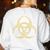 Bioengineering Biology Teacher Toxic Symbol Biohazard For Men Women Girls Kids Women's Sweatshirt Back Print White Bioengineering Biology Teacher Toxic Symbol Biohazard For Men Women Girls Kids Women's Sweatshirt Back Print White