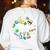 Biology Squad Science Teacher Student Biologist Women's Sweatshirt Back Print White