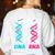 Biology Teacher DNA RNA Student Science Biologist Men Women Women's Sweatshirt Back Print White Biology Teacher DNA RNA Student Science Biologist Men Women Women's Sweatshirt Back Print White