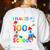I Blasted Through 100 Days Of School 100th Day Teacher Kids Women's Sweatshirt Back Print White