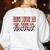 Boho Inclusion Matters Special Education SPED Teacher Women Women's Sweatshirt Back Print White