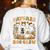 Boo Crew Daycare Teacher Matching Halloween Costume Ghost Women's Sweatshirt Back Print White Boo Crew Daycare Teacher Matching Halloween Costume Ghost Women's Sweatshirt Back Print White