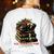All Booked For Christmas Christmas Book Tree For Teacher For Men Women Kids Women's Sweatshirt Back Print White All Booked For Christmas Christmas Book Tree For Teacher For Men Women Kids Women's Sweatshirt Back Print White