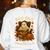 Books Are Spooktacular Ghost Book Reading Halloween Teachers Women's Sweatshirt Back Print White