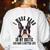 Bostie Mama Dog Dad Boston Terrier For Men Women Women's Sweatshirt Back Print White