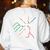 Boston T Subway Map Vintage MBTA Women's Sweatshirt Back Print White
