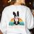 Boston Terrier Boston-Bulldog For Men Women Girls Kids Women's Sweatshirt Back Print White