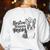 Boston Terrier Dog Bostie Mom Idea For Women Women's Sweatshirt Back Print White