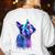 Boston Terrier Dog For a Boston Terrier Mom Women's Sweatshirt Back Print White