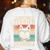 Boston Terrier Grandpa Dog Lover Father's Day Premium Women's Sweatshirt Back Print White