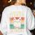Boston Terrier Grandpa Dog Lover Father's Day Women's Sweatshirt Back Print White
